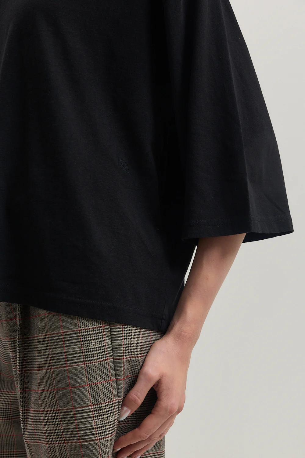 Boxy Mid Sleeve T Shirt - Image 7