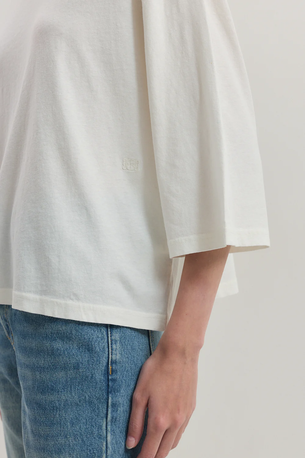 Boxy Mid Sleeve T Shirt - Image 5