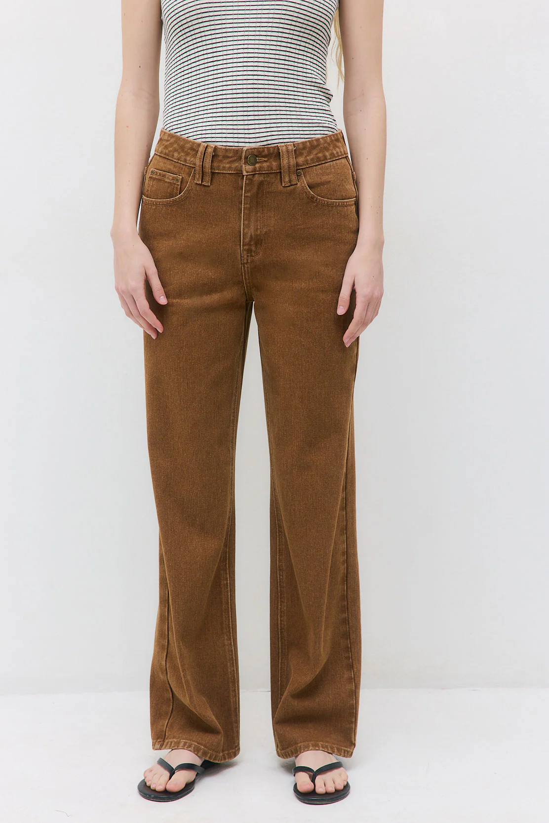 Colorwash Wide Leg Pants - Image 2