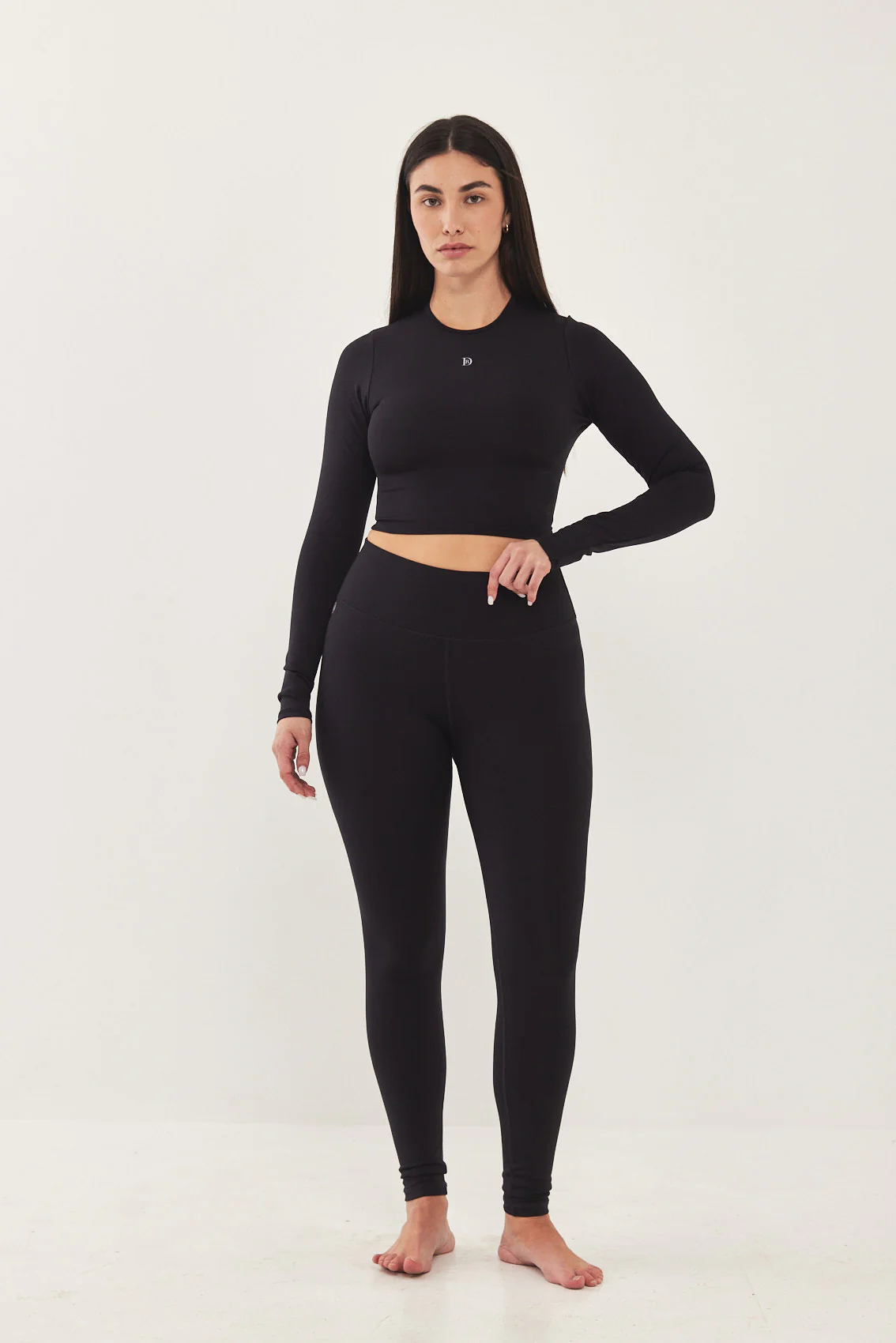 Dé Long Sleeved Cropped Top - Image 7
