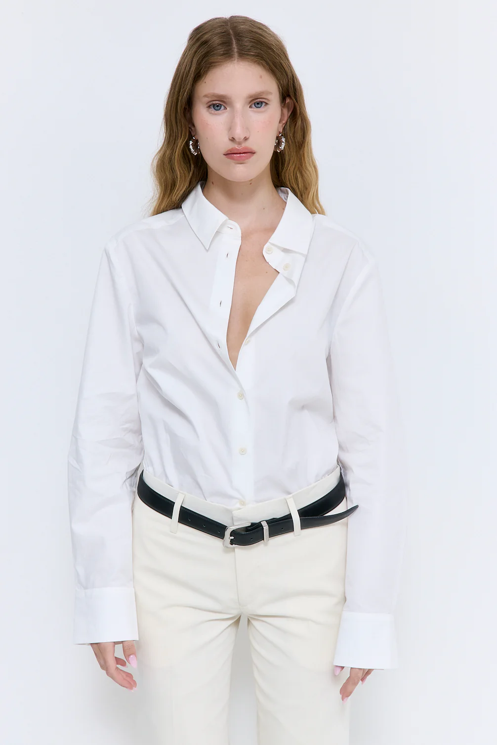 Fitted Poplin Button Down