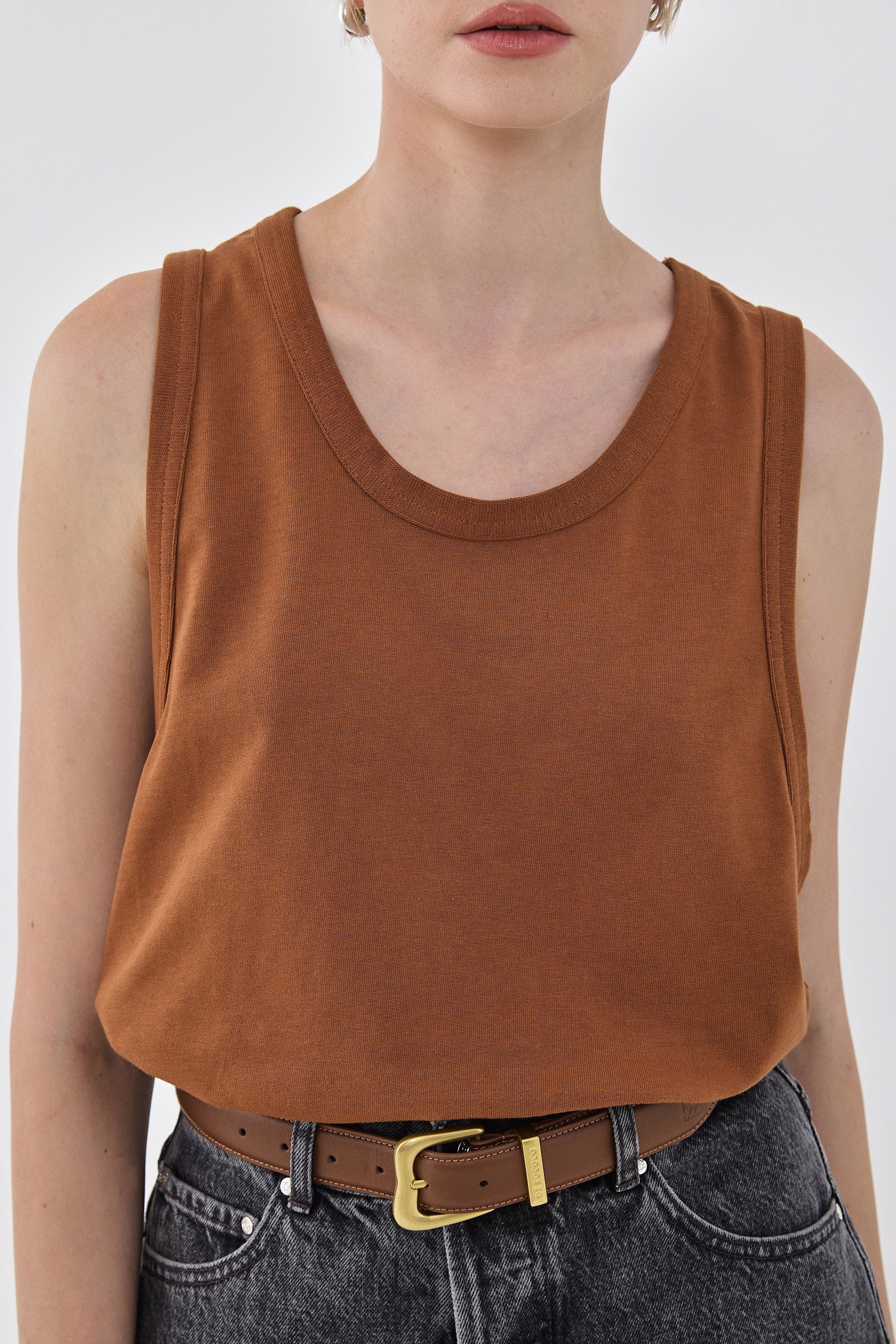 Heavy Cotton Boxy Tank Top - Image 5