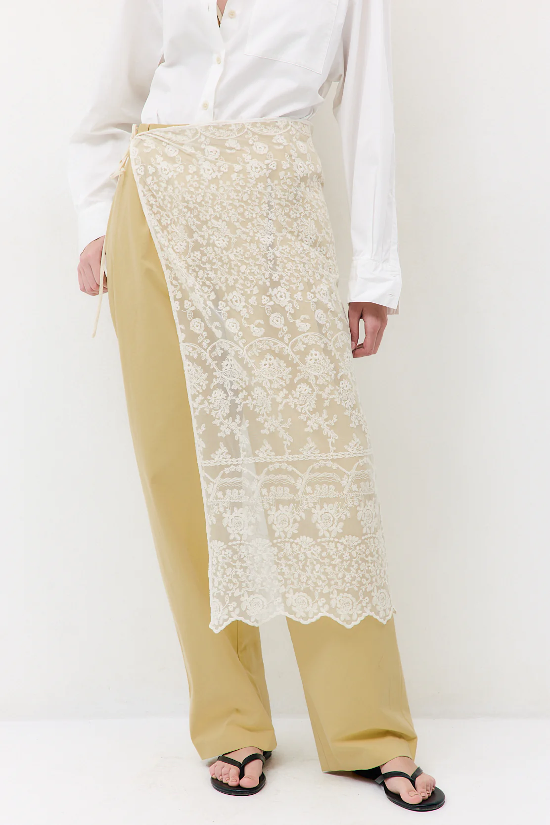 Lace Tie Cover Up - Image 2