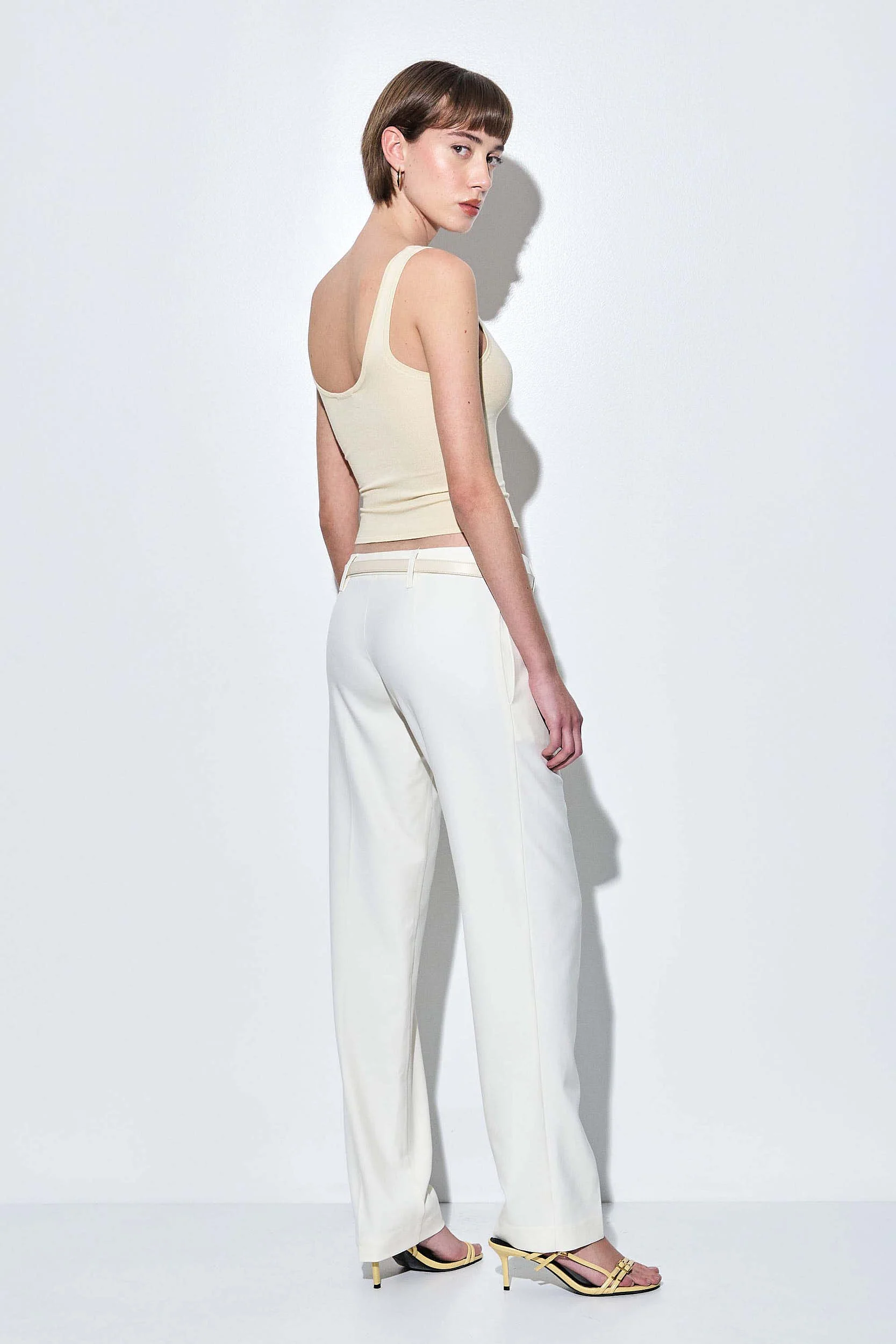 Low Rise Tailored Daddy Pants - Image 5