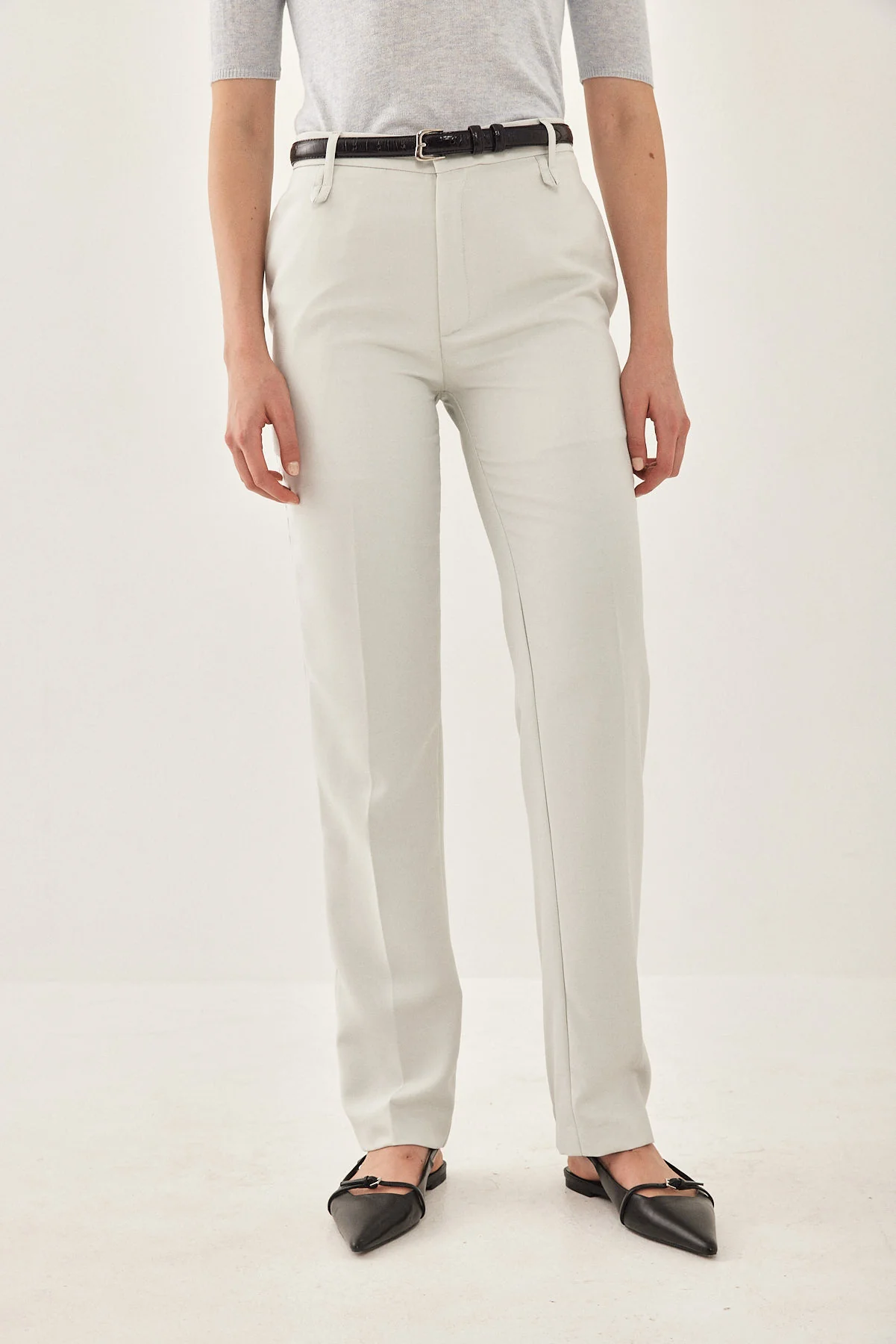 Mid Rise Slim Daddy Pants - Image 2