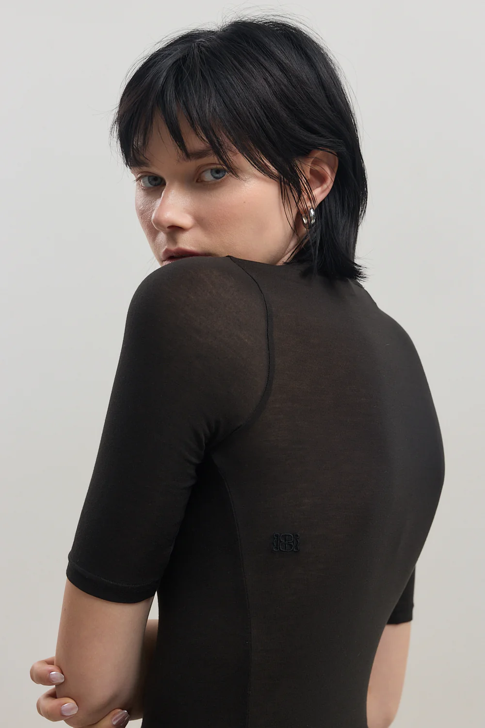 Mid Sleeve Modal Top - Image 6