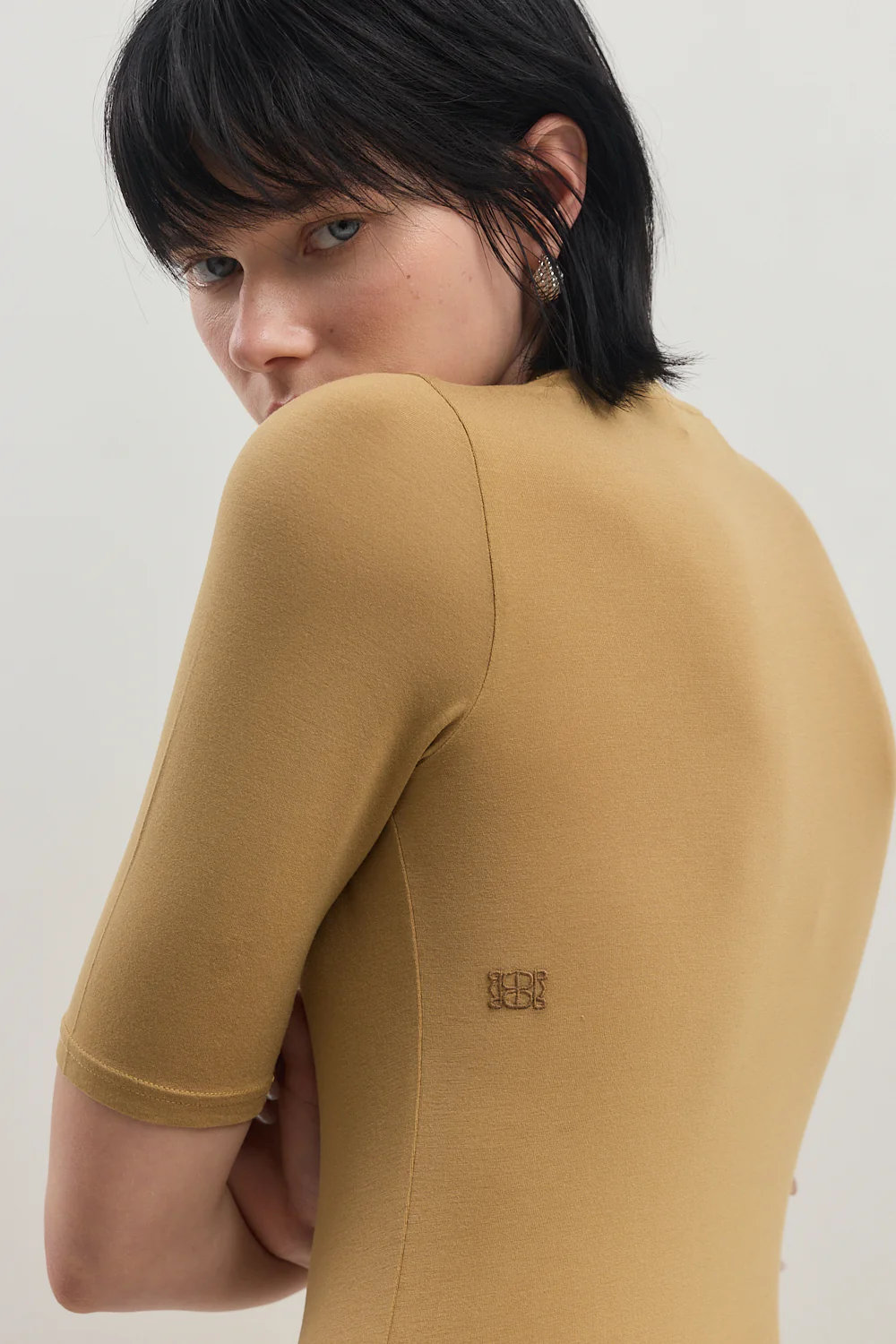 Mid Sleeve Modal Top - Image 6