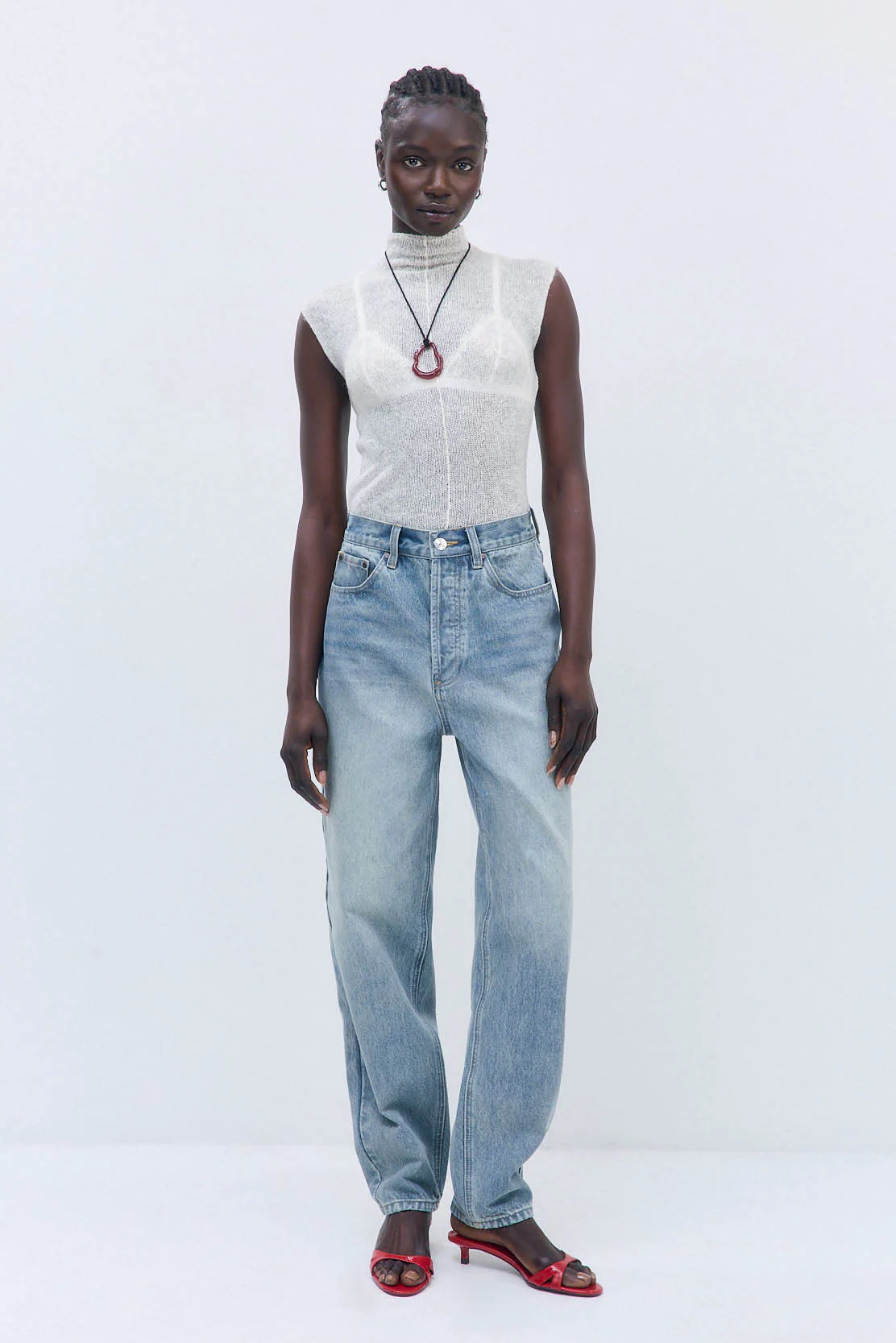 No.13| High Rise Tapered Balloon Denim