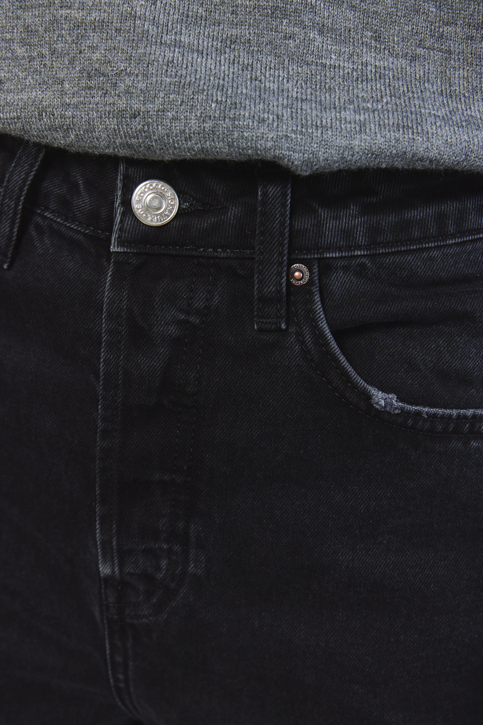 No.8| High Waisted Wide Leg Denim - Image 4