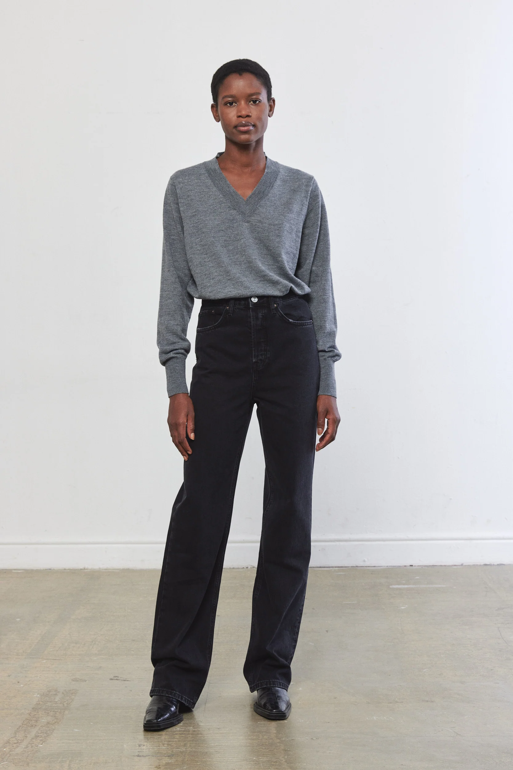 No.8| High Waisted Wide Leg Denim - Image 7
