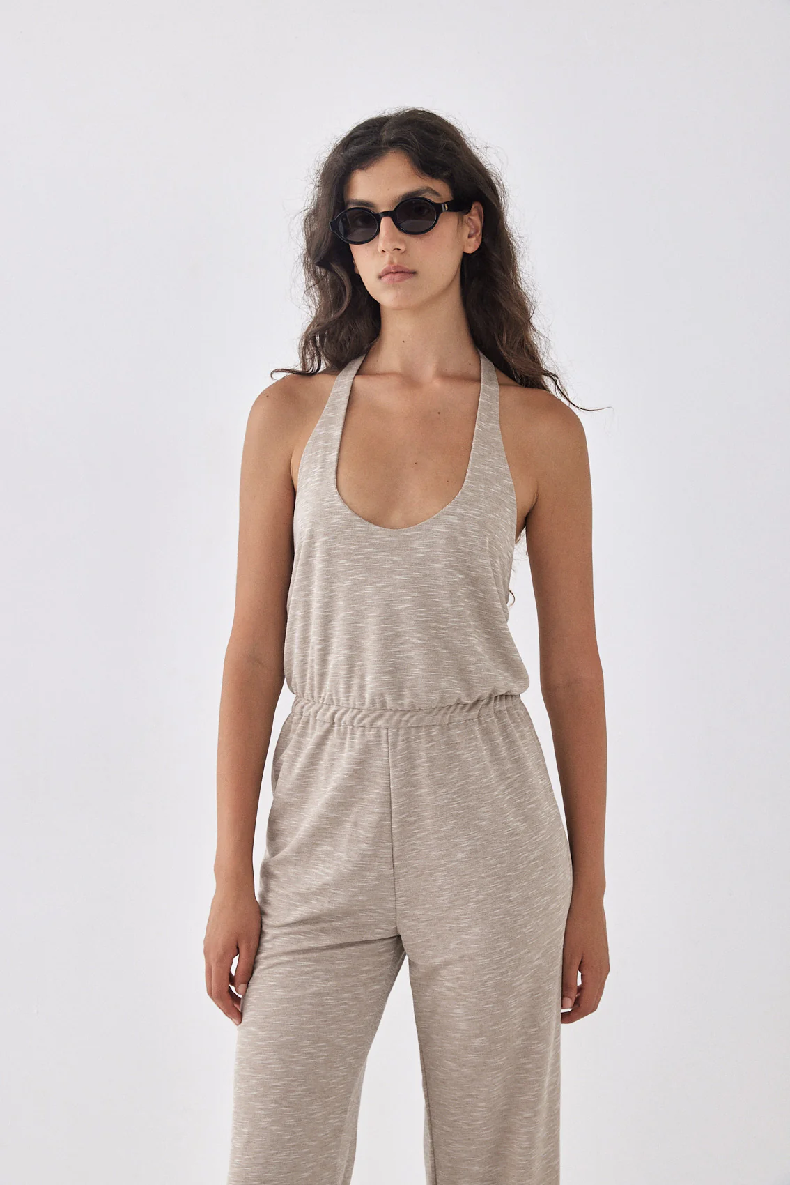 Open Back Lounge Jumpsuit - Image 2