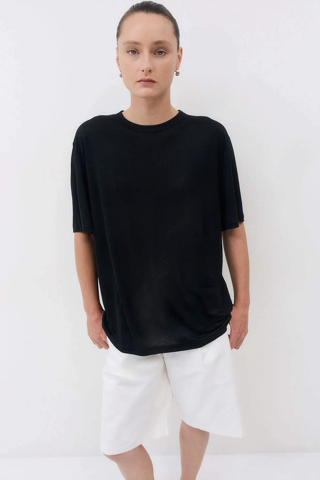 Oversized Crew Neck T Shirt - Image 3