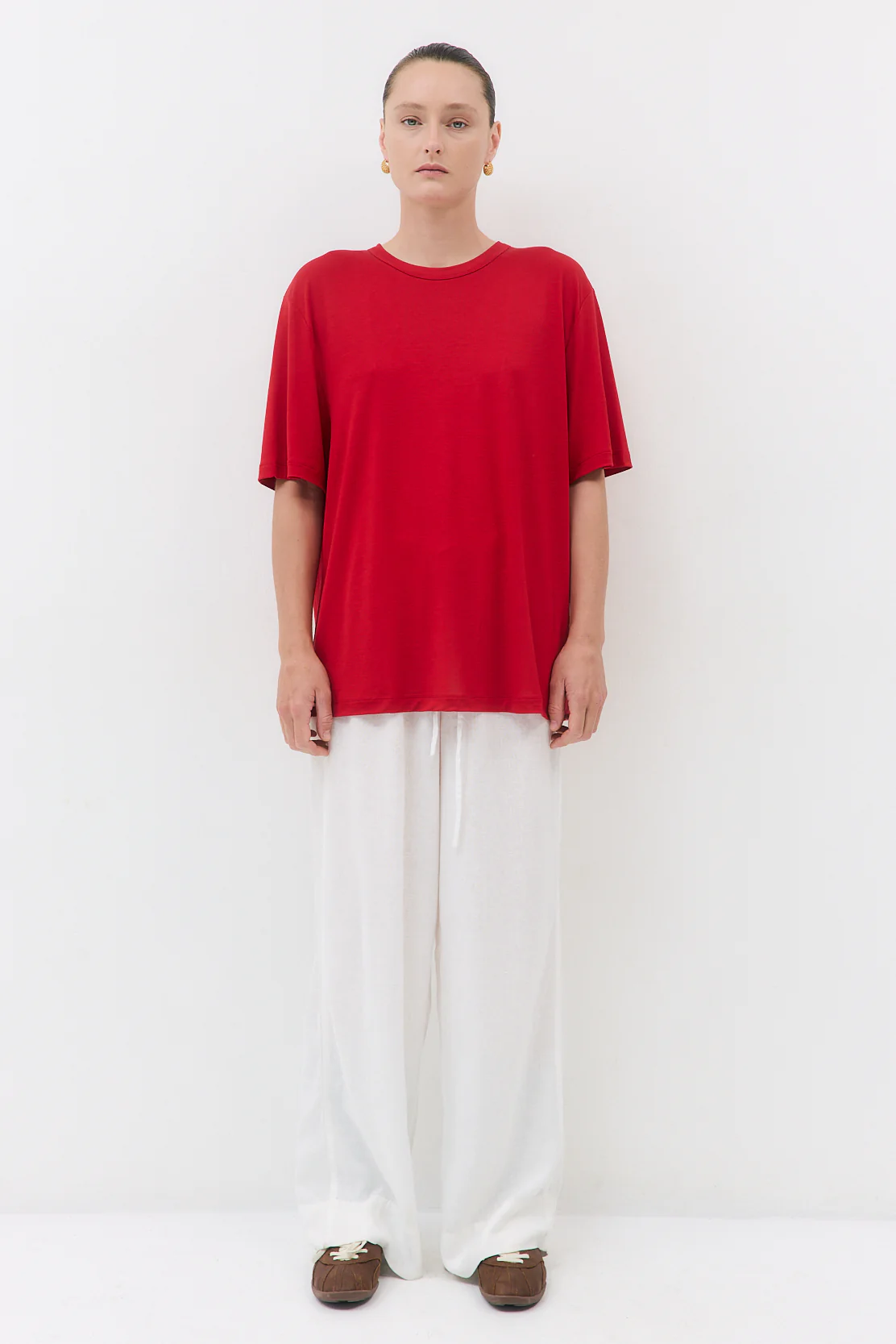 Oversized Crew Neck T Shirt - Image 4