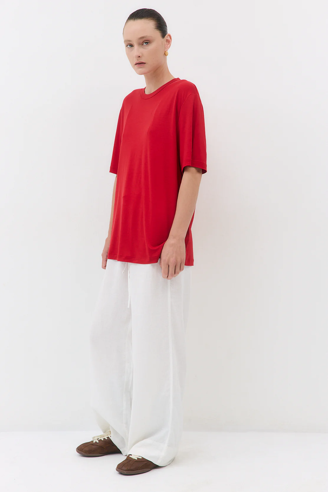 Oversized Crew Neck T Shirt - Image 5