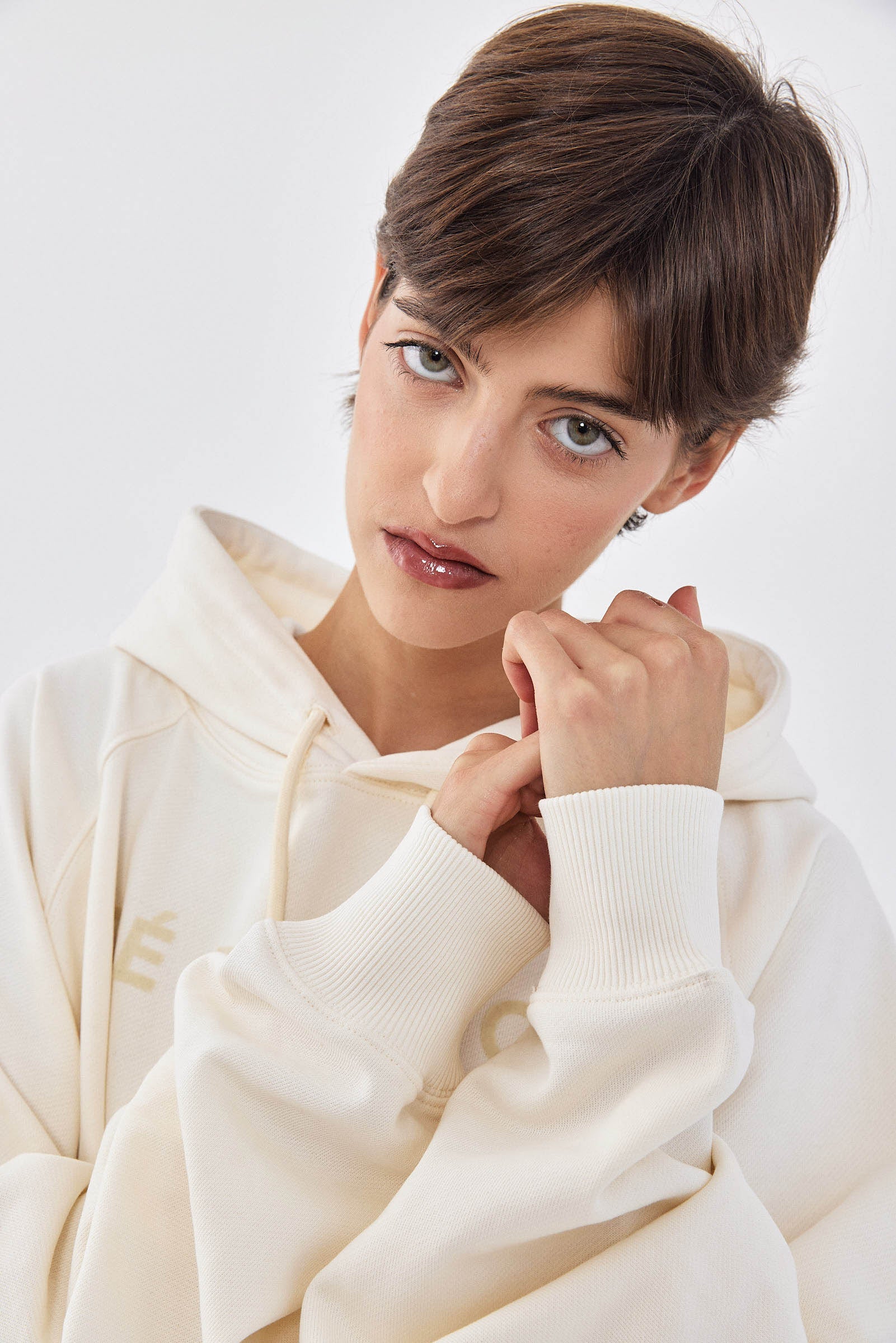 Oversized Flock Fleece Hoodie - Image 7