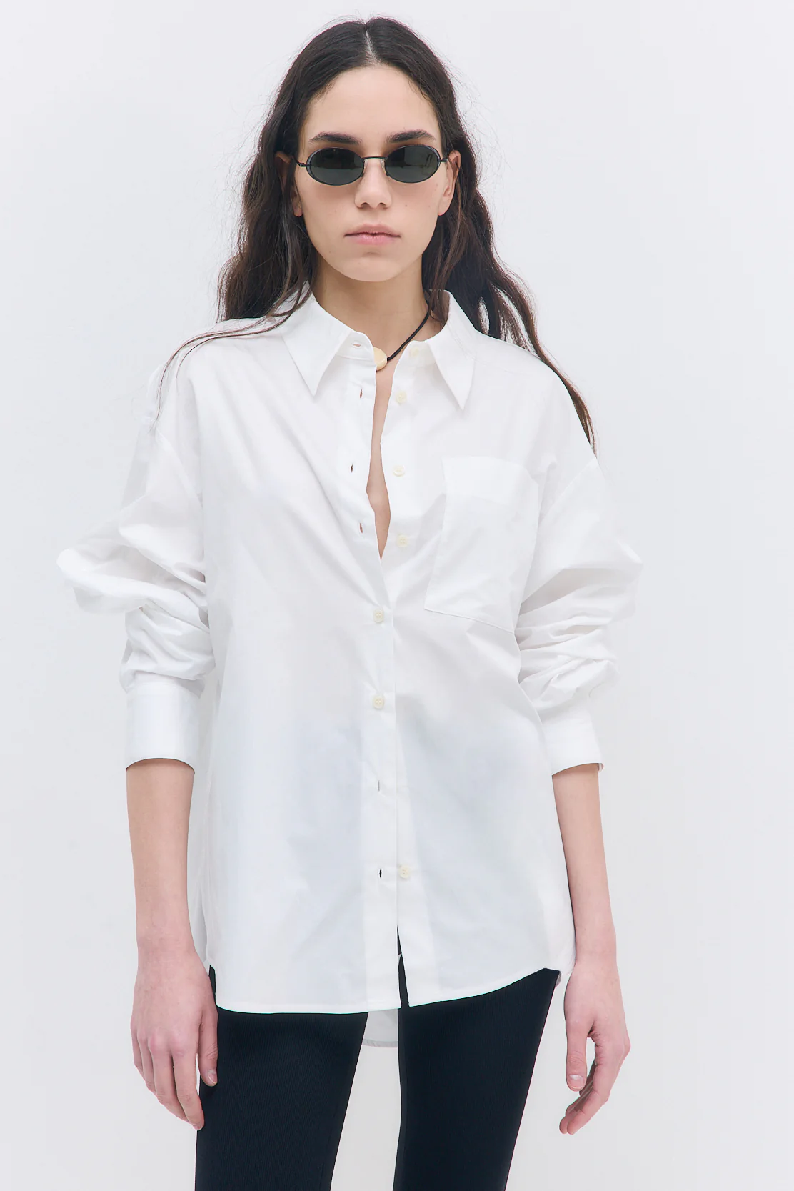 Oversized Poplin Button Down - Image 2