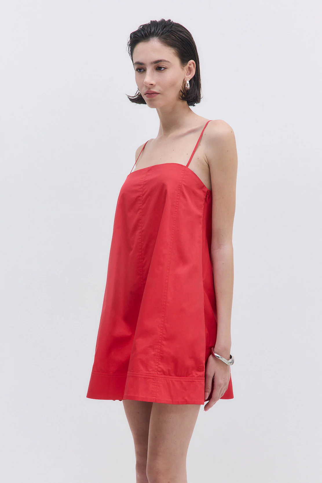Poplin Mini Dress - Image 4