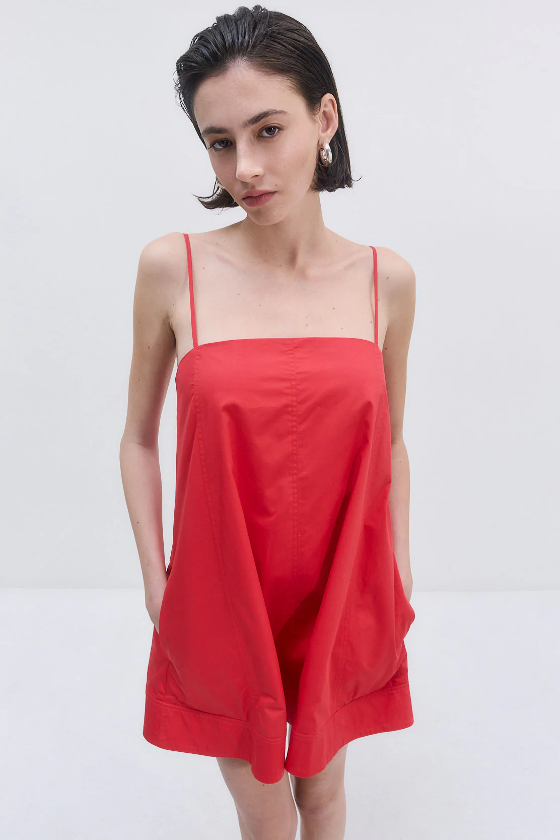 Poplin Mini Dress - Image 6