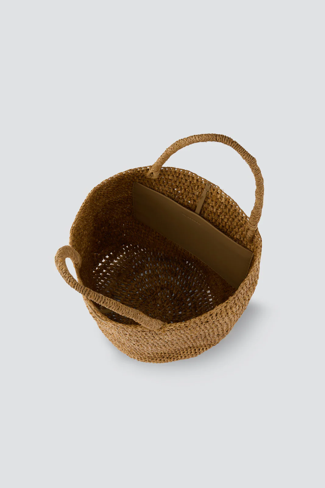 Raffia Crochet Bucket Bag - Image 8
