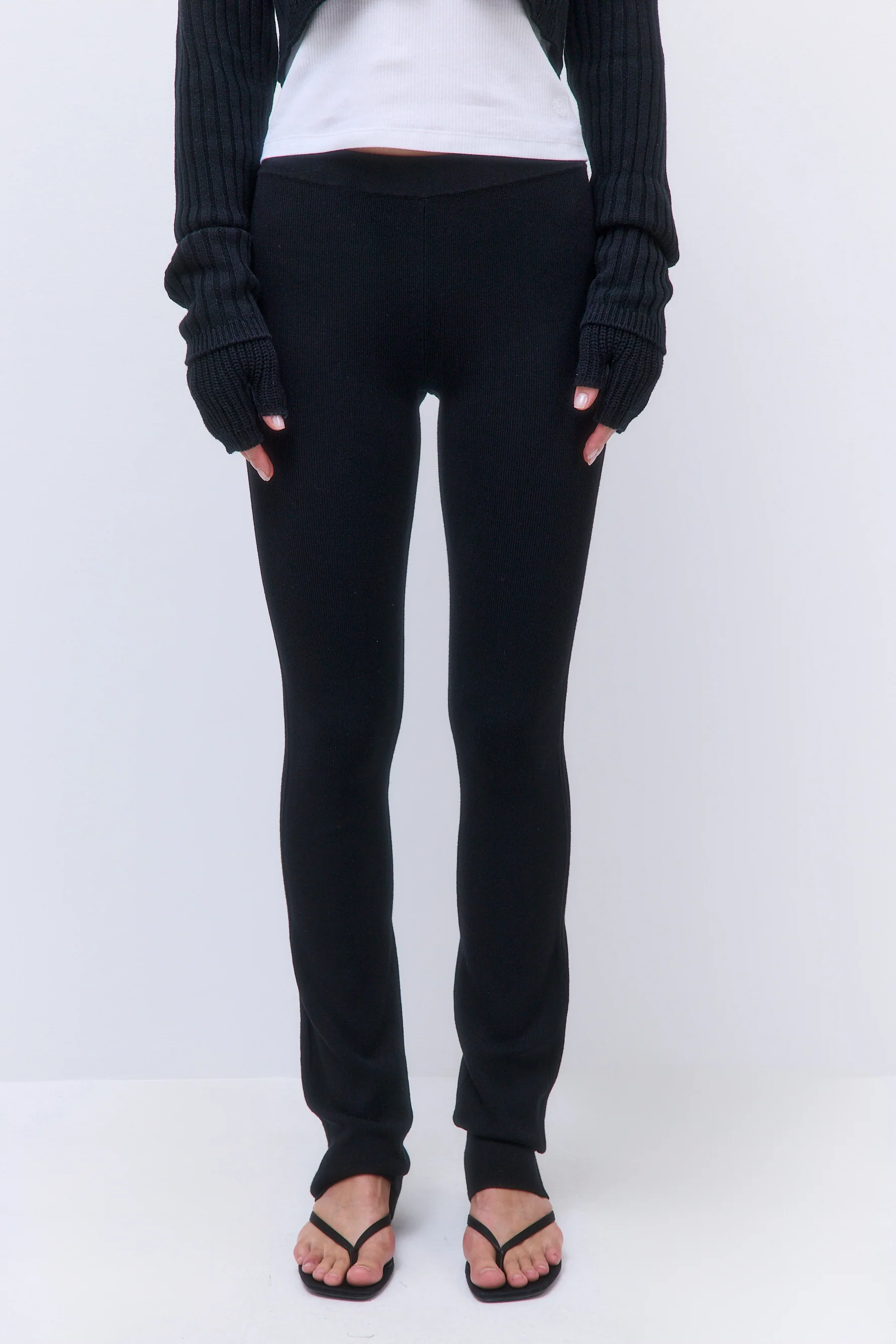 Ribbed Leggings - Image 2