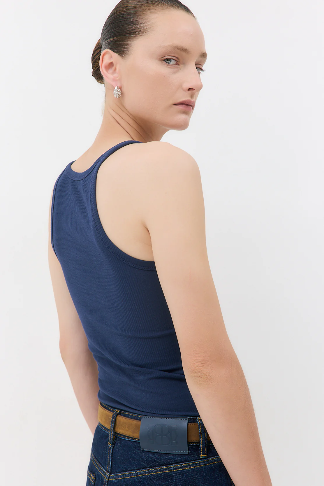 Ribbed Scoop Neck Tank - Image 5