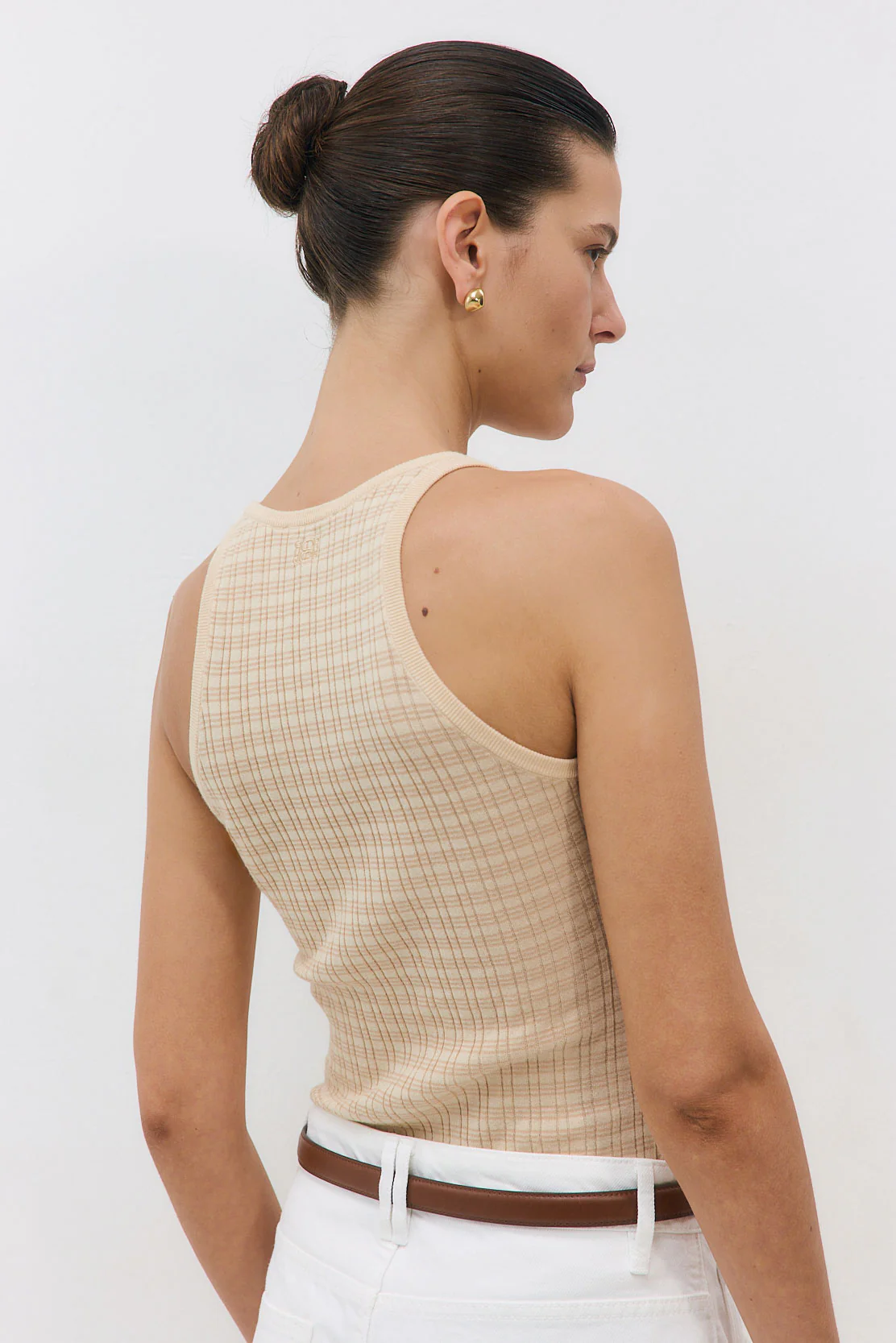 Ribbed Striped Tank Top - Image 5