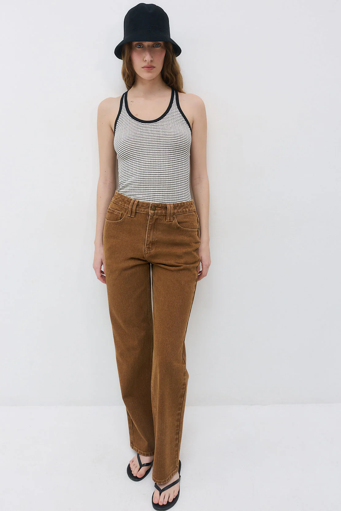 Ribbed Striped Tank Top - Image 3