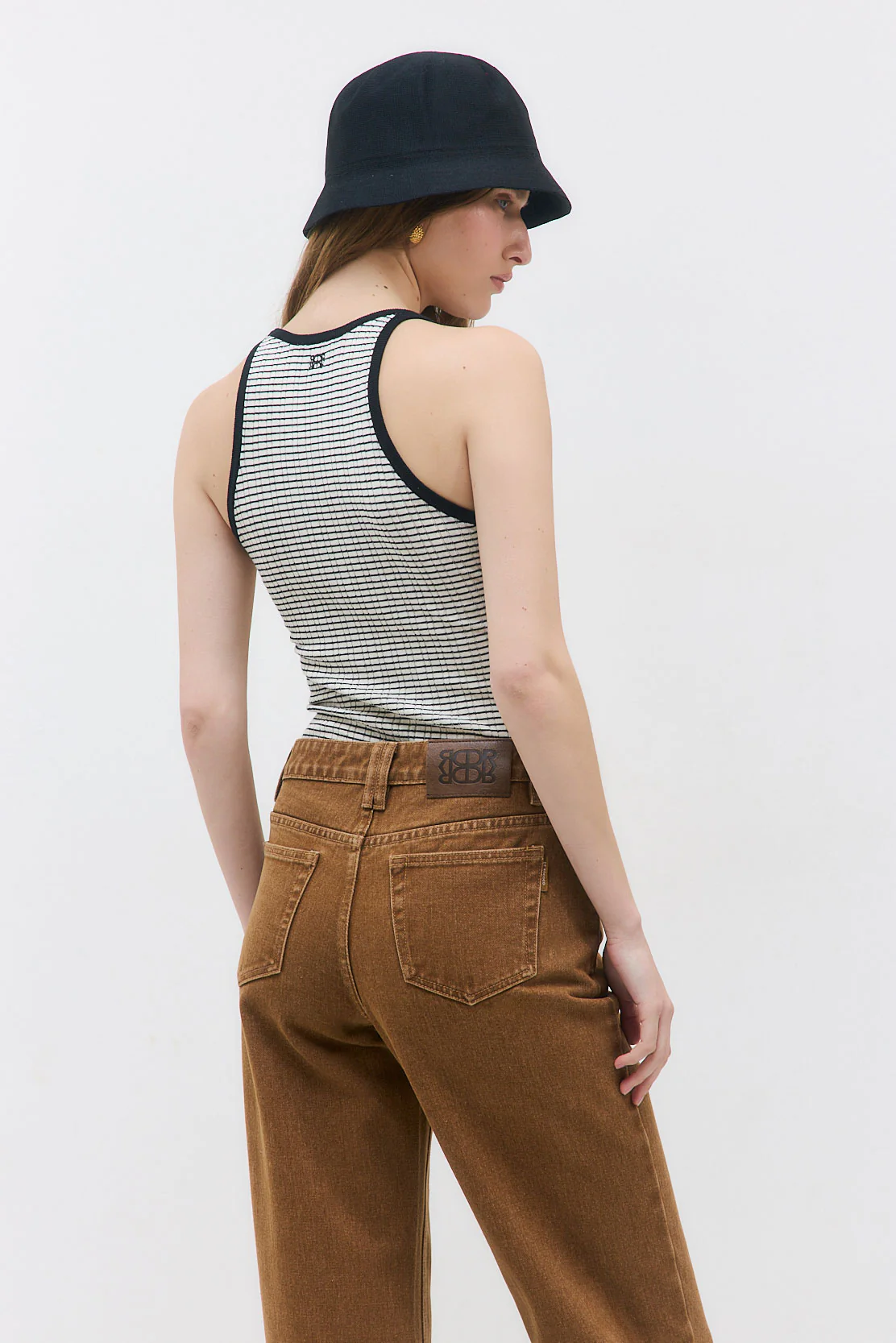 Ribbed Striped Tank Top - Image 6