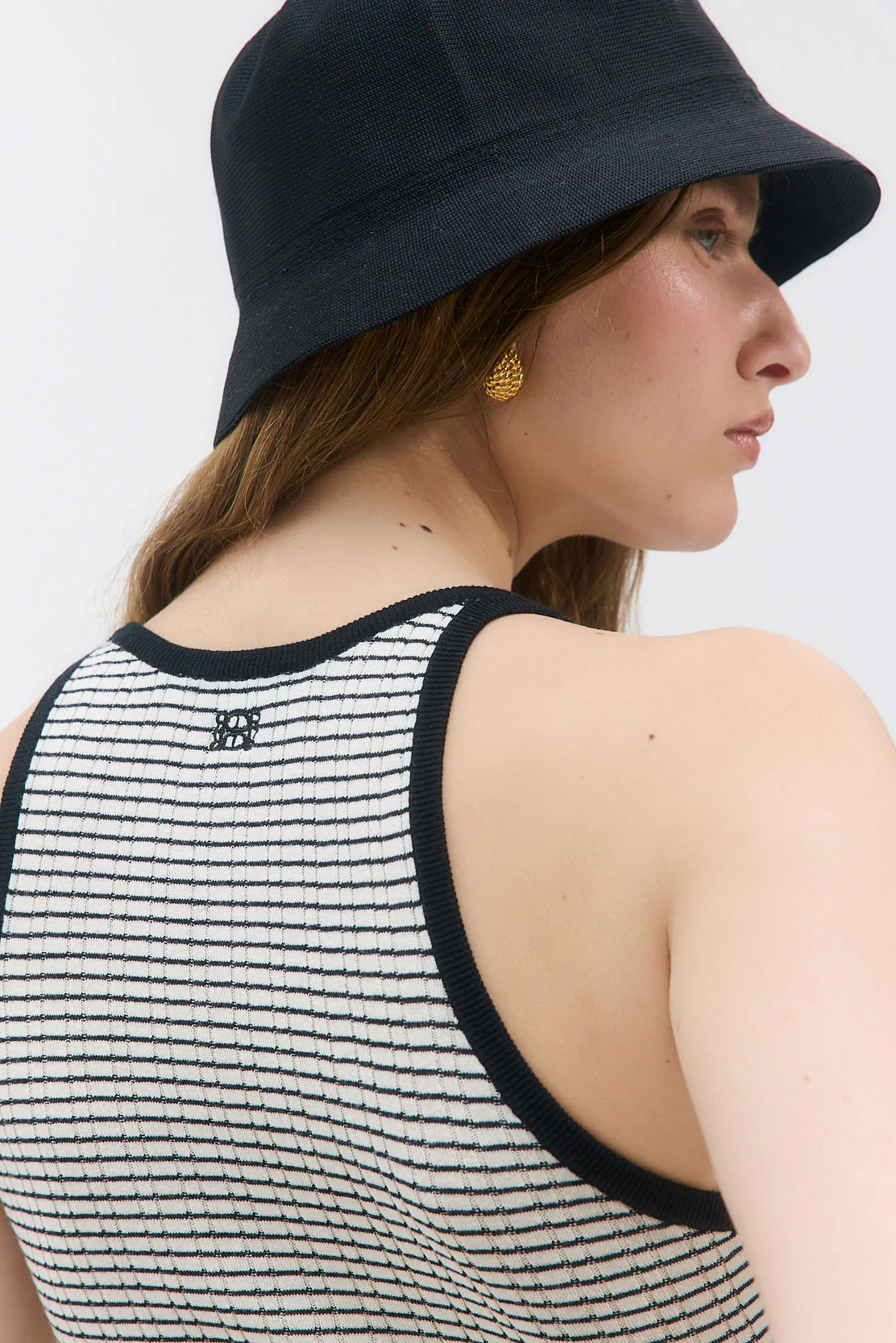 Ribbed Striped Tank Top - Image 7