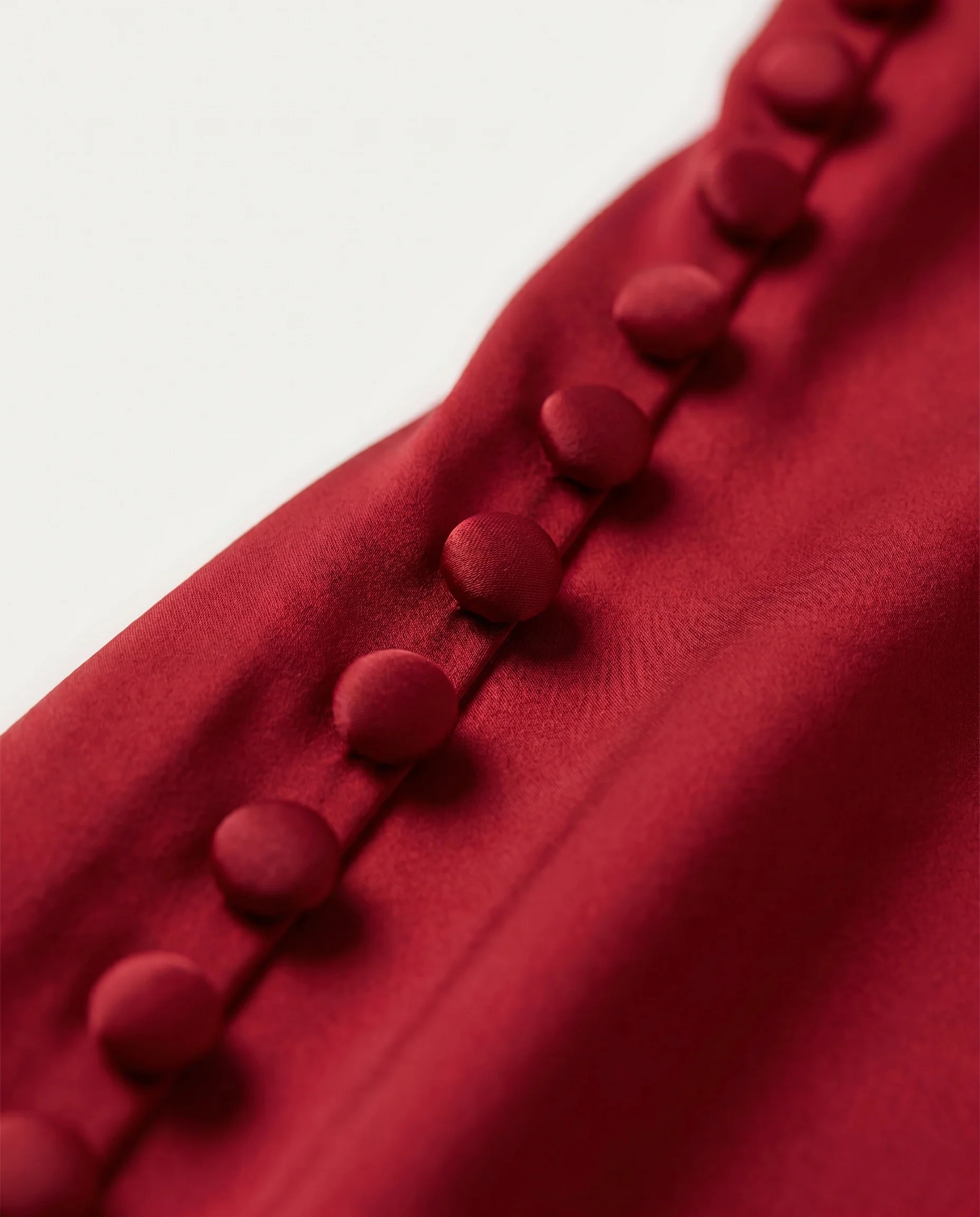 Satin Drape Mini Dress - Image 9