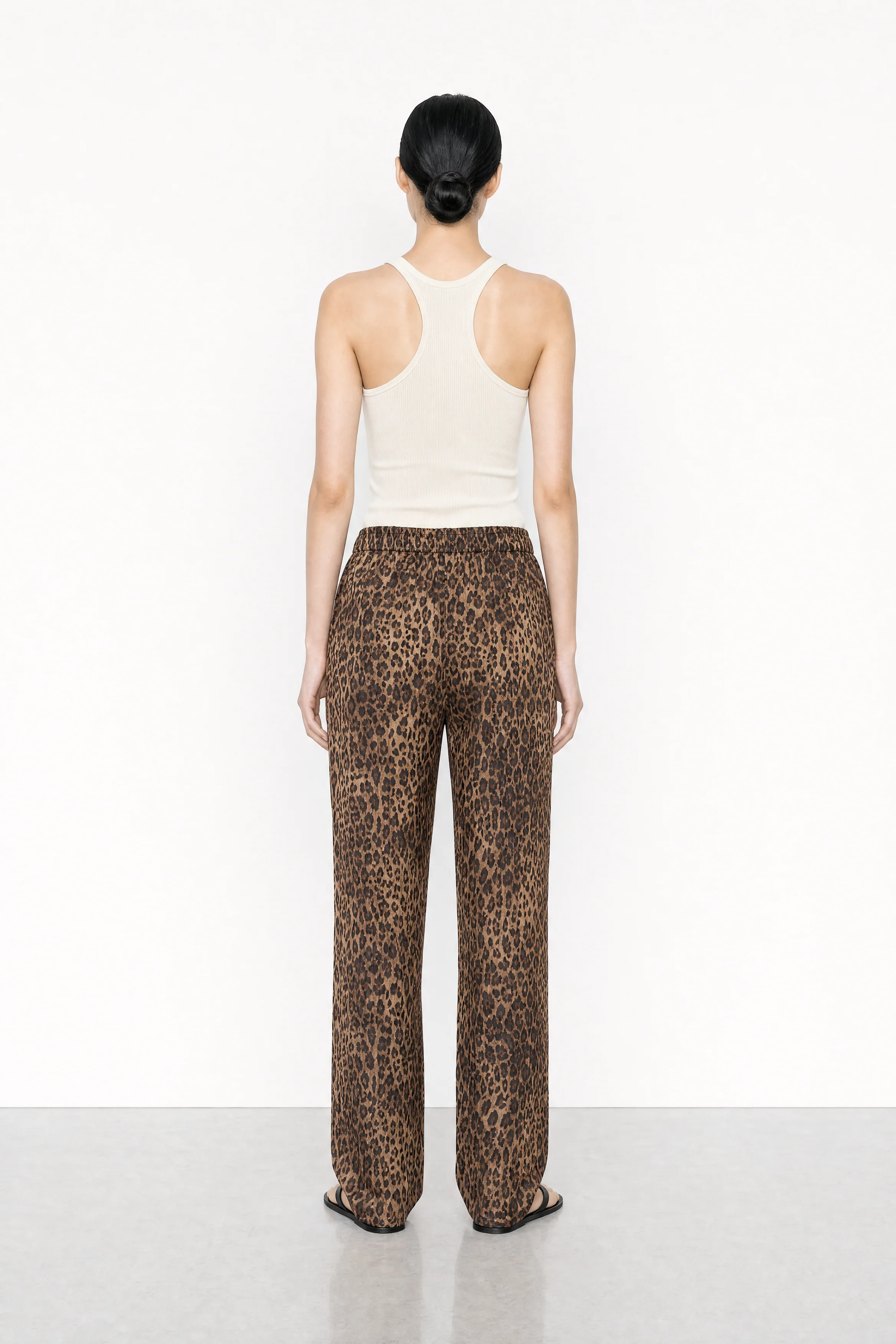 Satin Drawstring Pants - Image 3
