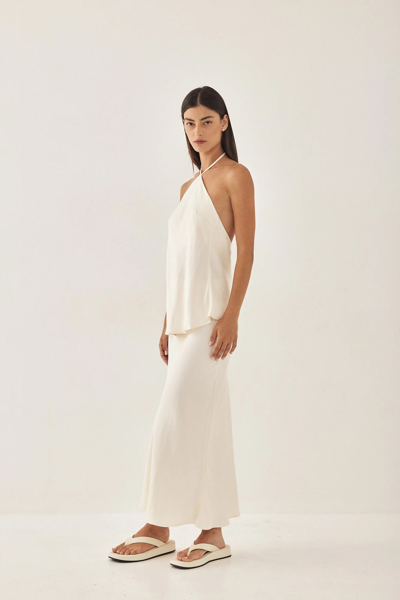 Satin Slip Skirt - Image 4