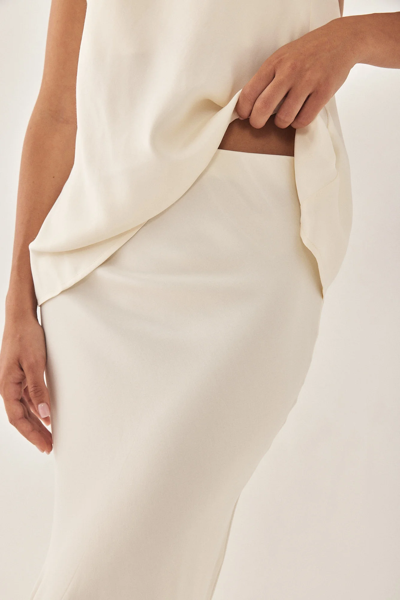 Satin Slip Skirt - Image 7