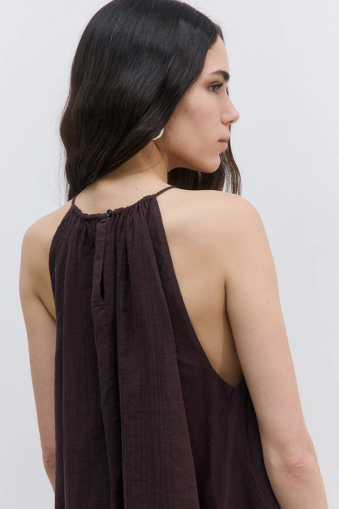 Sheer Cotton Tank Top - Image 6