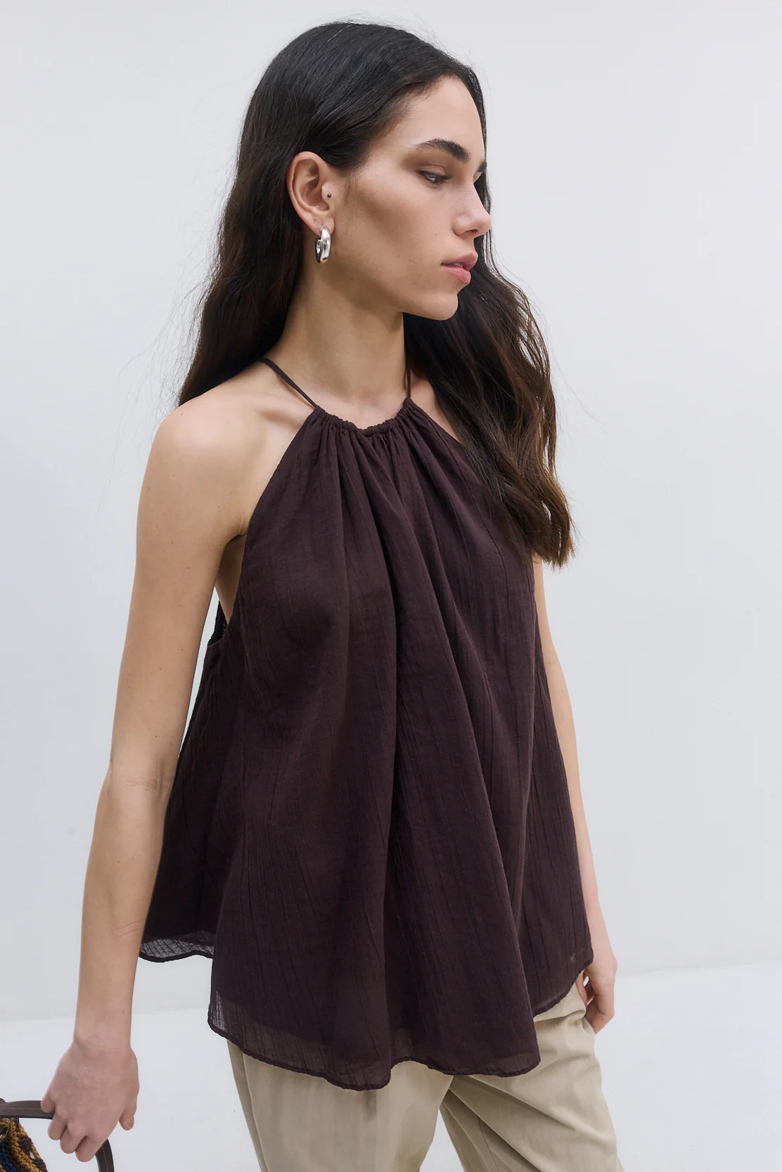 Sheer Cotton Tank Top - Image 7