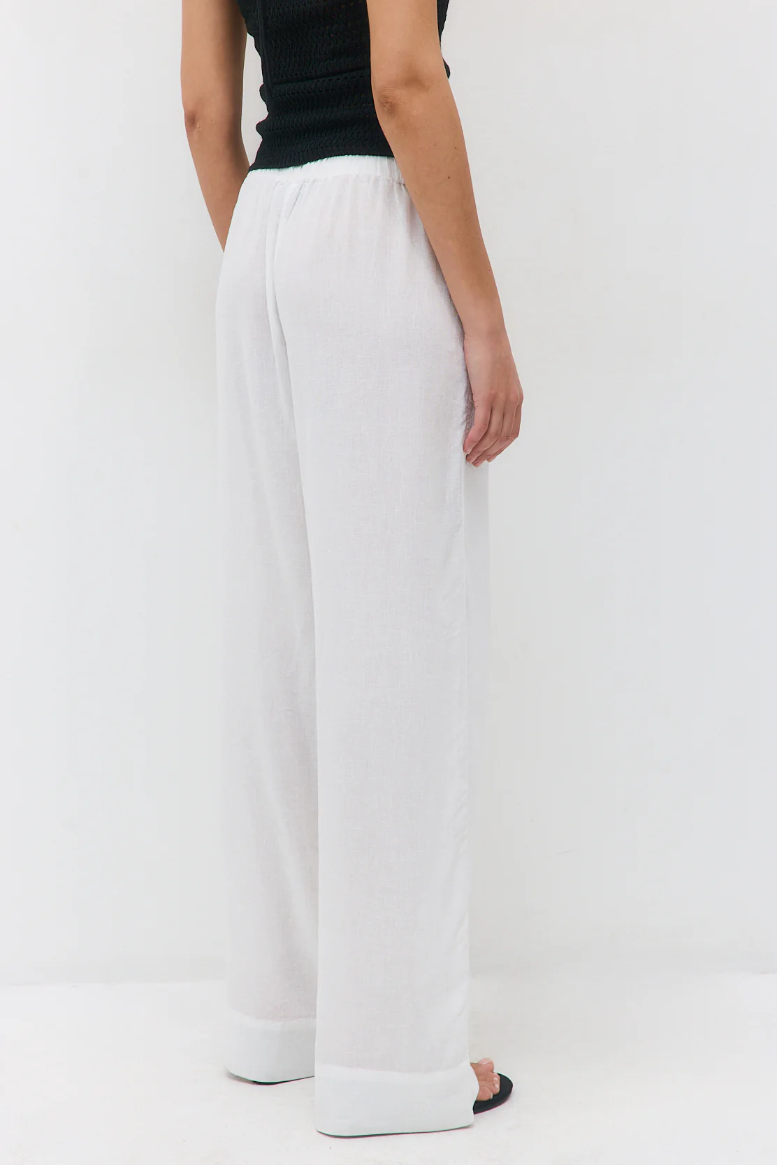 Straight Leg Linen Pants - Image 6
