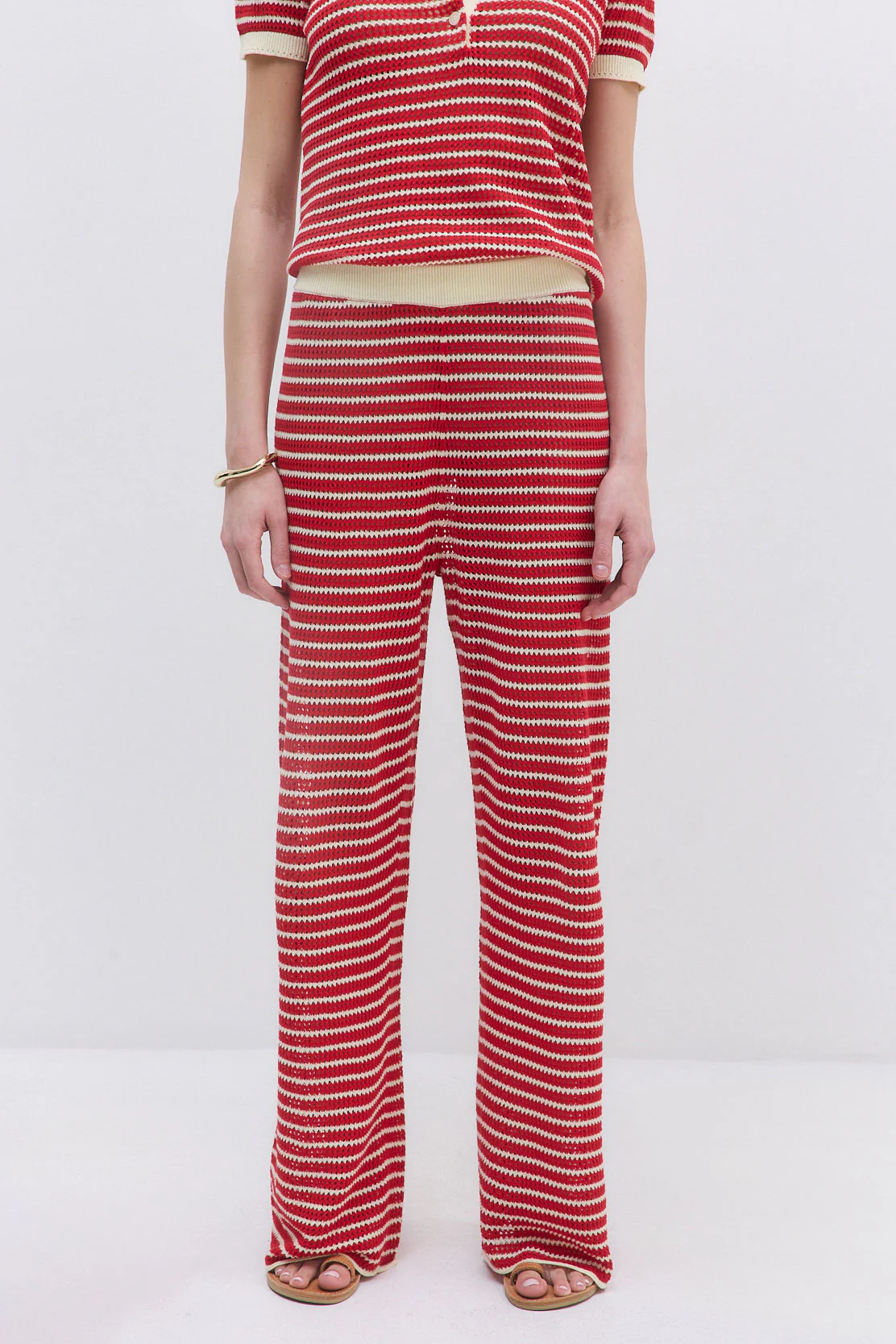 Striped Crochet Pants - Image 2