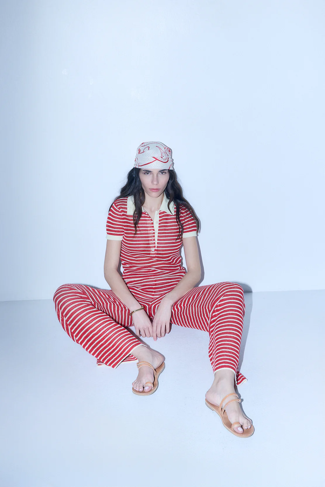 Striped Crochet Pants - Image 3