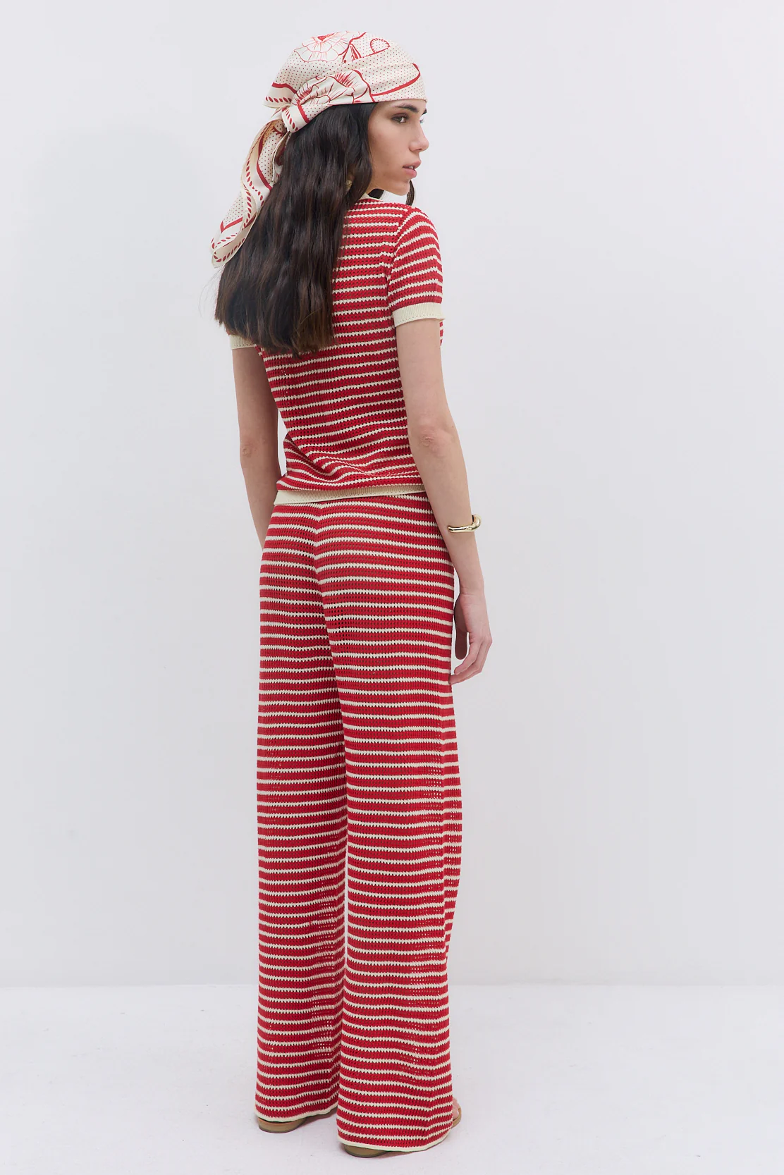 Striped Crochet Pants - Image 5