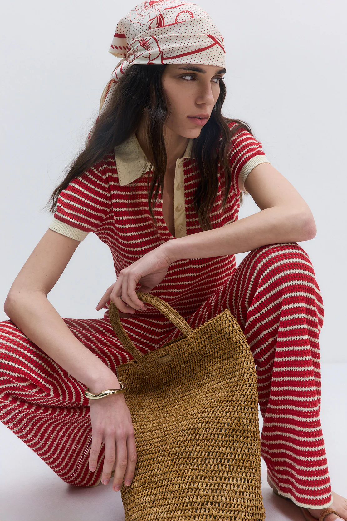 Striped Crochet Pants - Image 6