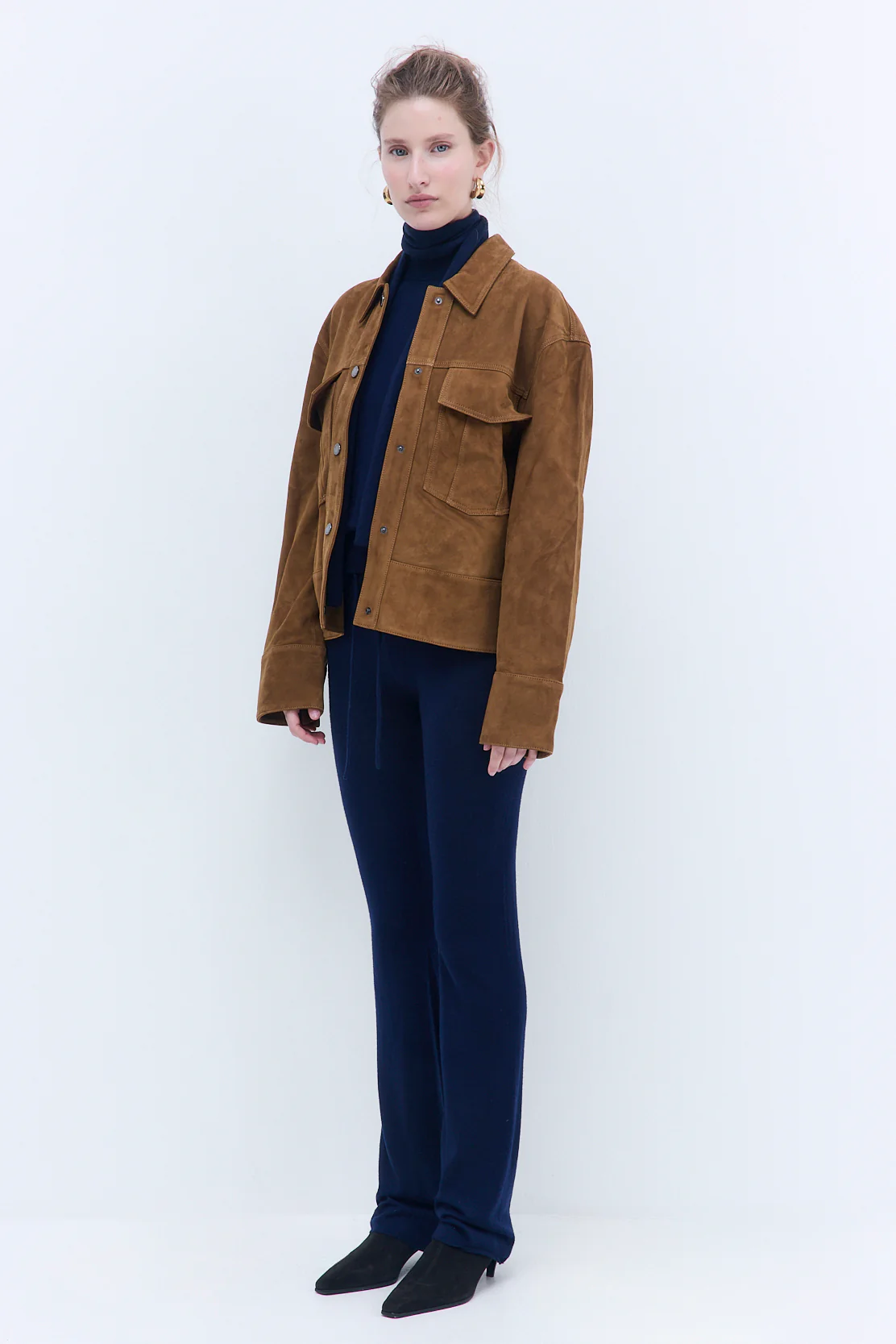 Suede Leather Jacket - Image 4