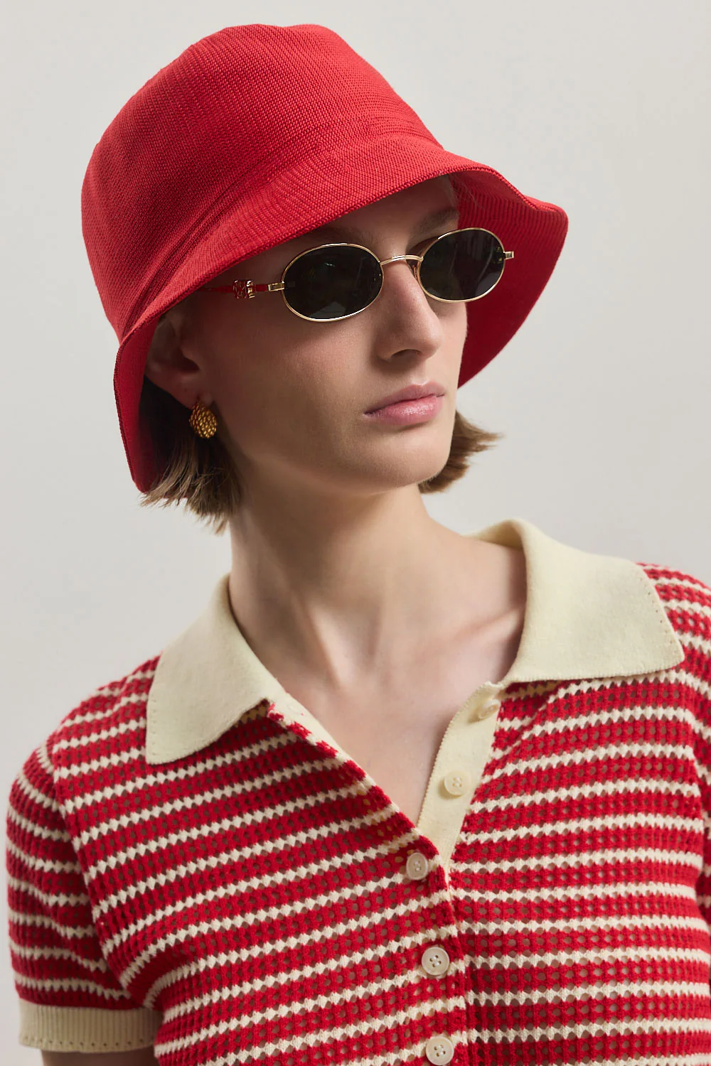 Woven Bucket Hat